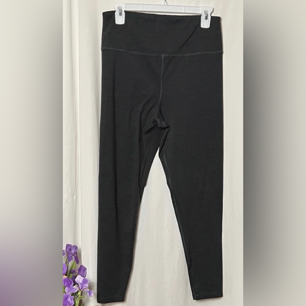 American Eagle Charcoal Black High-Waisted Leggings Size Large
